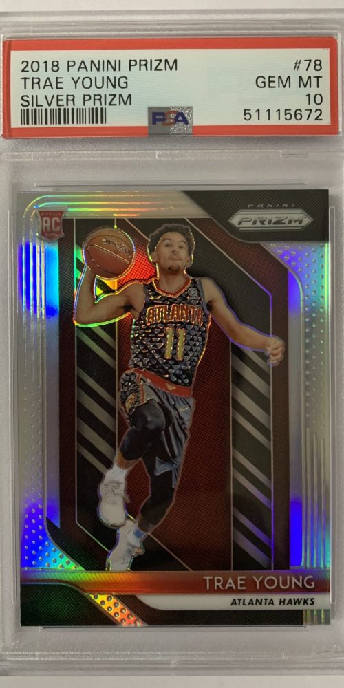 Trae Young Silver Prizm
